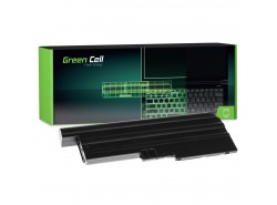 Green Cell Batterie 92P1138 92P1139 42T4504 42T4513 pour Lenovo ThinkPad R60 R60e R61 R61e R61i R500 SL500 T60 T61 T500 W500