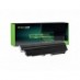 Batterie pour Lenovo IBM ThinkPad T61 6379 6600 mAh 10.8V / 11.1V - Green Cell