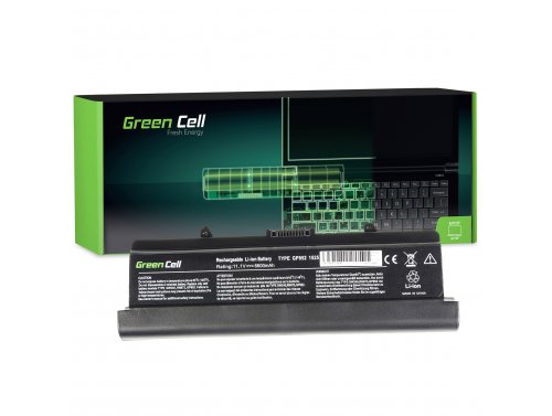 Batterie pour Dell Inspiron P02F001 6600 mAh 11.1V / 10.8V - Green Cell