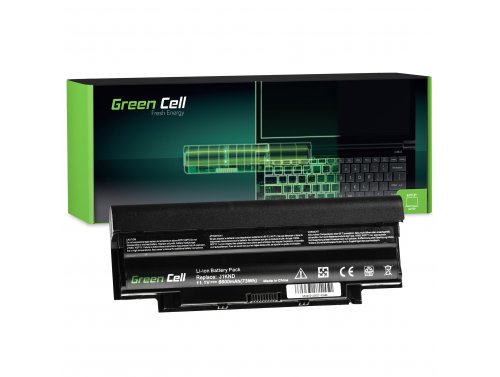 Batterie pour Dell Inspiron P10F001 6600 mAh 11.1V / 10.8V - Green Cell