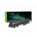 Batterie pour Asus Eee PC 1011BX 6600 mAh 10.8V / 11.1V - Green Cell