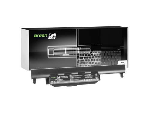 Green Cell PRO Batterie A32-K55 pour Asus R500 R500V R500VD R500VJ R700 R700V K55A K55V K55VD K55VJ K55VM X55A X55U X75V X75VB
