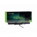 Batterie pour Asus VivoBook X751BP-T4093T 2200 mAh 15V - Green Cell