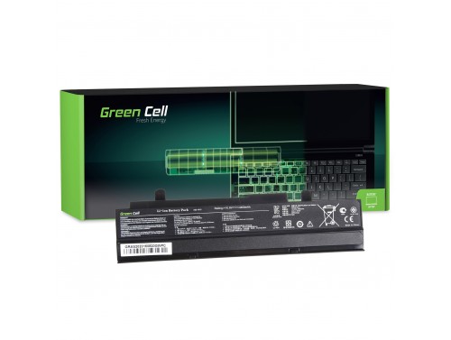 Batterie pour Asus Eee PC 1215T-MU17-BK 4400 mAh 10.8V / 11.1V - Green Cell