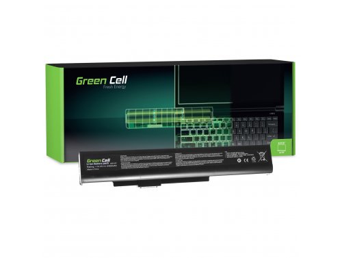 Green Cell Batterie A41-A15 A42-A15 pour MSI CR640 CX640 Medion Akoya E6221 E7220 E7222 P6634 P6815 Fujitsu LifeBook N532 NH532