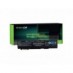 Batterie pour Toshiba Tecra S500-14T 4400 mAh 10.8V / 11.1V - Green Cell