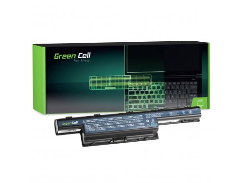 Batterie pour Acer TravelMate 4750G-2414G50MNS 6600 mAh 11.1V / 10.8V - Green Cell