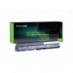 Batterie pour Acer TravelMate B113-M-323a2G50a 4400 mAh 11.1V / 10.8V - Green Cell