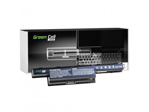 Batterie pour Acer TravelMate 5542-N972G32MNSS 5200 mAh 10.8V / 11.1V - Green Cell