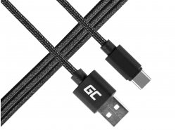 Câble Green Cell USB-C Nylon 1m