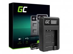 Chargeur de batterie de caméra LI-50C Green Cell ® pour Olympus LI-50B, SZ-15, SZ-16, Tough 6000, 8000, TG-820, TG-830, TG-850
