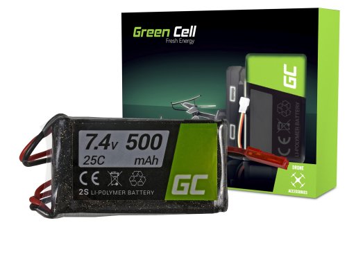 Green Cell ® Batterie 500mAh 7.4V
