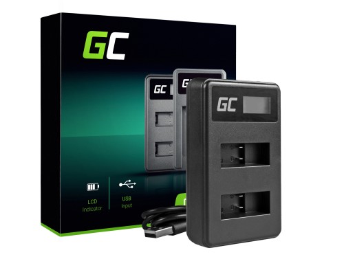 Chargeur pour GoPro HERO6 Black - Green Cell