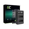 Chargeur pour GoPro HERO6 Black - Green Cell