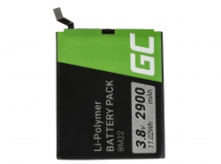 Batterie Green Cell BM22 compatible pour téléphone Xiaomi Gemini Mi 5 Mi5 Pro 3.8V 2900mAh