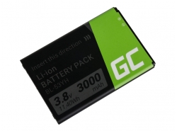 Batterie Green Cell BL-53YH EAC62378905 compatible pour téléphone LG G3 D690N D830 D850 D851 D855 D857 LS990 Optimus 3000mAh