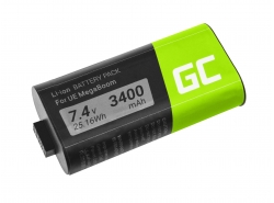Green Cell ® Batterie 533-000116 533-000138 pour Logitech Ultimate Ears UE MEGABOOM S-00147 enceinte