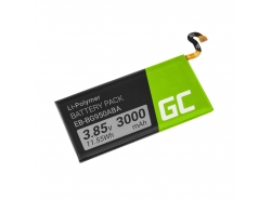 Batterie Green Cell EB-BG950ABE EB-BG950ABA compatible pour téléphone Samsung Galaxy S8 G950F G955 G9500 G9508 3.8V 3000mAh