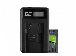 Green Cell ® Batterie LP-E6 et Chargeur LC-E6 pour Canon EOS 70D, 5D Mark II/ III, 80D, 7D Mark II, 60D, 6D, 7D 7.4V 1900mAh