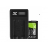 Green Cell ® Batterie FW50 et Chargeur BC-TRW pour Sony Alpha A7, A7 II, A7R, A7R II, A7S, A7S II, A5000, A5100, A6000, A6300