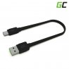 Câble USB GCmatte - USB-C 25cm, recharge rapide Ultra Charge, QC 3.0