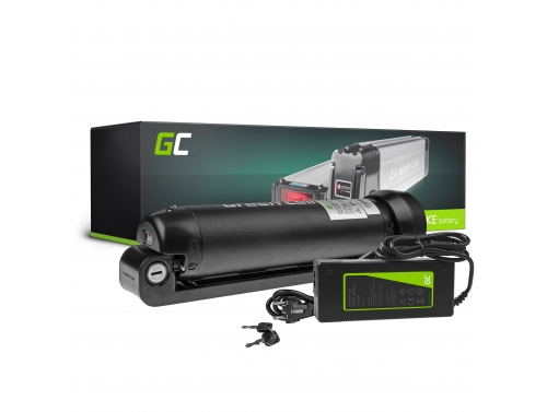 Green Cell® Batterie Vélo Electrique 36V 5.2Ah Li-Ion Bouteille E-Bike avec Chargeur
