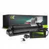 Green Cell Batterie Vélo Electrique 36V 5.2Ah 187Wh Down Tube Ebike 2 Pin avec Chargeur