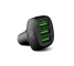 Green Cell Chargeur de voiture 54W GC PowerRide avec charge rapide Ultra Charge - 3x USB-A