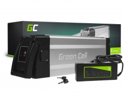 Green Cell® Batterie Vélo Electrique 48V 17.4Ah Li-Ion E-Bike Silverfish avec Chargeur