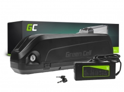 Green Cell® Batterie Vélo Electrique 48V 15Ah Li-Ion Down Tube E-Bike + Chargeur
