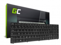 Green Cell ® Clavier pour ordinateur portable Asus A52F B53J F75A F75V K73E N73S P52F X55V X75A AZERTY FR