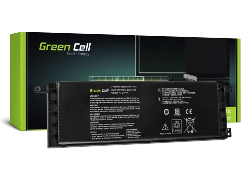 Green Cell Batterie B21N1329 pour Asus X553 X553M X553MA F553 F553M F553MA D453M D553M R413M R515M X453MA X503M X503MA