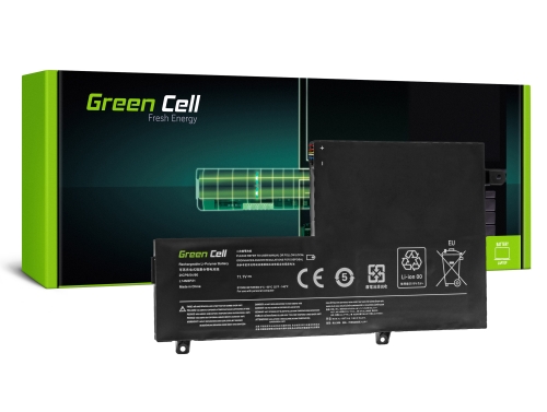 Green Cell Batterie L14M3P21 L14L3P21 pour Lenovo S41-70 Yoga 500-14ISK 500-15ISK 500-14IBD 500-14IHW 500-15IBD 500-15IHW
