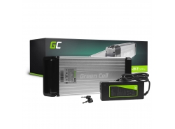 Batterie de vélo électrique Green Cell 36V 15Ah 540Wh Carrier Ebike C13 pour Greens, Daymak, Cutler avec chargeureur
