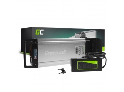 Green Cell® Batterie Vélo Electrique 24V 8.8Ah Li-Ion Rear Rack E-Bike avec Chargeur