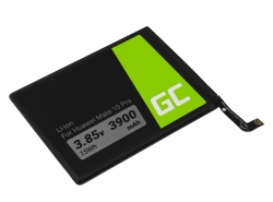 Batterie Green Cell HB436486E HB436488ECW compatible pour téléphone Huawei Mate 10 / Mate 20 3.85V 3900mAh