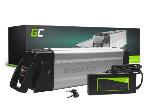Green Cell Batterie Vélo Electrique 24V 12Ah 288Wh Silverfish Ebike 4 Pin entre autres à Kross, Lovelec avec Chargeur