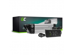 Green Cell® Batterie Vélo Electrique 36V 8Ah Li-Ion Silverfish E-Bike Batterie + Chargeur