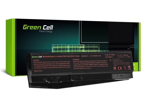 Green Cell ® Batterie N850BAT-6 pour Clevo N850 N855 N857 N870 N871 N875, Hyperbook N85 N85S N87 N87S