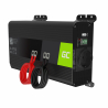 Green Cell Pro Convertisseur de tension DC 12V à AC 230V 500W/1000W Pur sinus