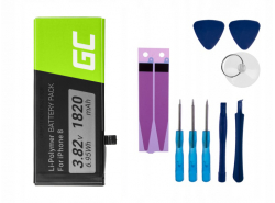 Batterie Green Cell A1863 A1905 A1906 compatible pour téléphone Apple iPhone 8 + Kit outils 3.82V 1820mAh