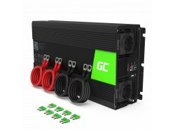Green Cell® 3000W/6000W Convertisseur DC 24V AC 230V Onduleur Power Inverter