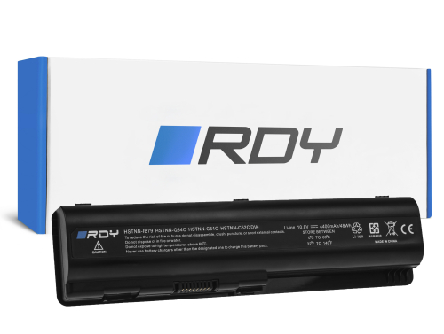 RDY Batterie EV06 HSTNN-CB72 HSTNN-LB72 pour HP G50 G60 G70 Pavilion DV4 DV5 DV6 Compaq Presario CQ60 CQ61 CQ70 CQ71