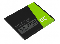 Batterie Green Cell GK40 SNN5967B compatible pour téléphone Motorola Moto G4 Play XT1607 G5 XT1601 XT1603 E3 E4 E5 3.8V 2700mAh