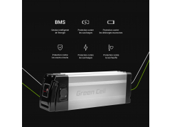 Accumulateur Batterie Green Cell Silverfish 48V 11Ah 528Wh pour Vélo Électrique Pedalec