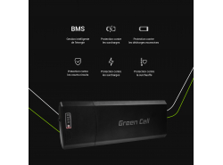 Accumulateur Batterie Green Cell Rear Rack 24V 13Ah 312Wh pour Vélo Électrique Pedalec