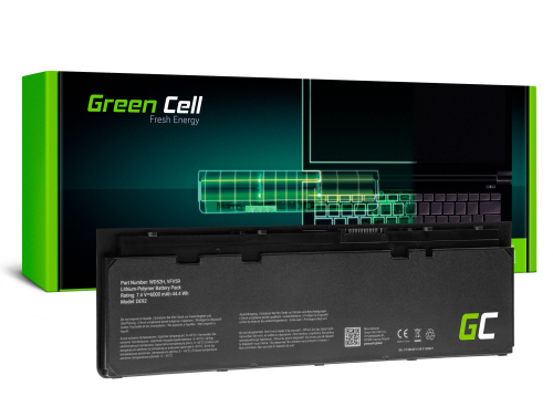 Batterie Green Cell WD52H GVD76 pour ordinateurs portables Dell Latitude E7240 E7250