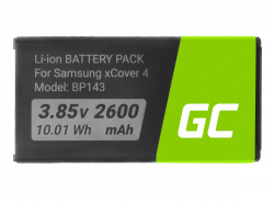 Batterie Green Cell BG390BBE EB-BG390BBE compatible pour téléphone Samsung xCover 4 / 4S G390 G390F G390W G390Y 3.85V 2600mAh