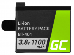 Batterie Green Cell ® AHDBT-401 pour Appareil Photo GoPro HD HERO 4 Silver Black Edition, Full Decoded 3.8V 1100mAh