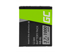 Green Cell ® Batterie LP-E8 pour Canon EOS Rebel T2i, T3i, T4i, T5i, EOS 600D, 550D, 650D, 700D, Kiss X5, X4, X6 7.4V 750mAh